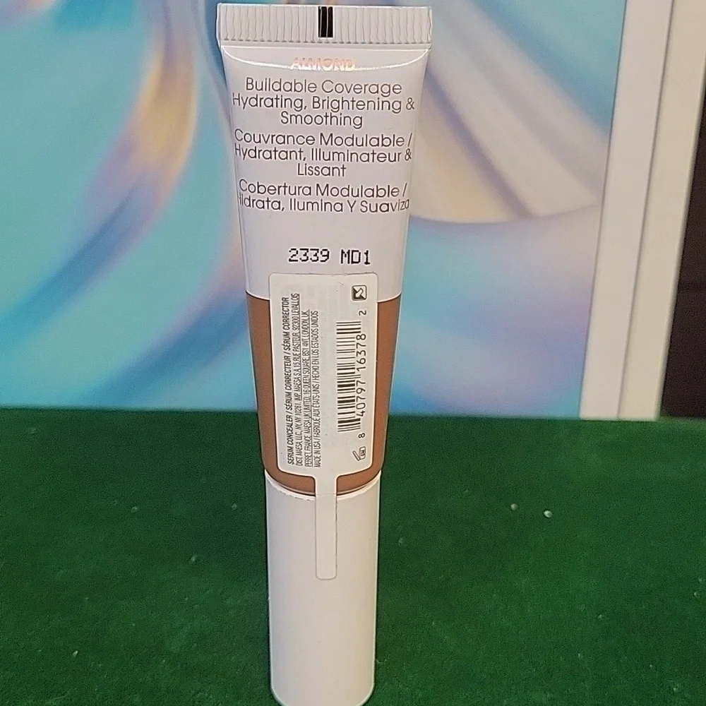 Flower Get Real Serum Concealer 10ml New Sealed Tube -Almond